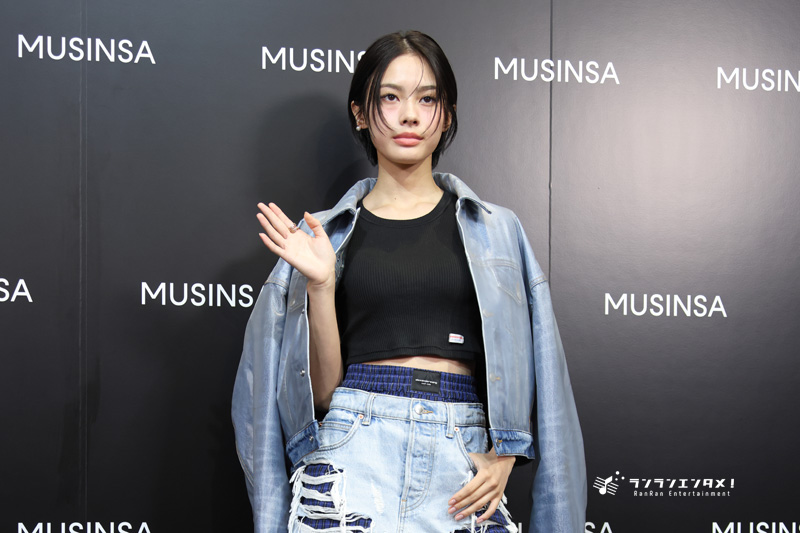 安斉星来 約1年ぶりにベリーショートに「ドライヤーが早い！これからは髪を労わって生きていく！」MUSINSA TOKYO POP-UP STORE 2025オープニングイベント