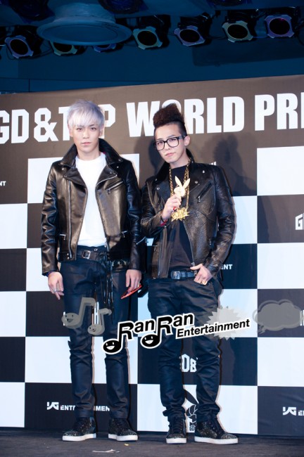 GD & TOP 初アルバム発表会