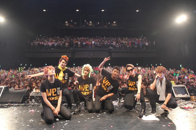 BEAST全国ツアー「ZEPP TOUR 2012［We］」最終公演でファン熱狂！