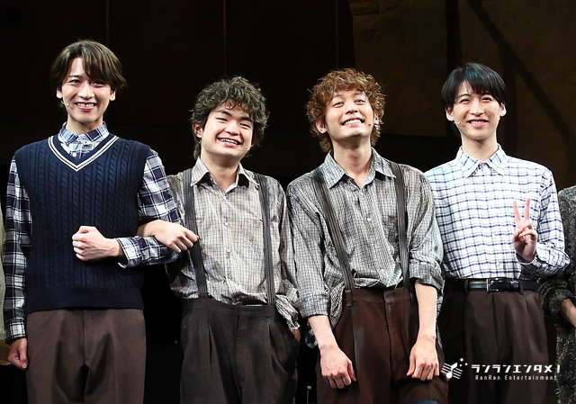 小林亮太＆山田健登、渡邊蒼＆島太星「どちらの組み合わせも魅力的！」 ミュージカル『ブラッド・ブラザーズ』3月9日開幕 シアタークリエ