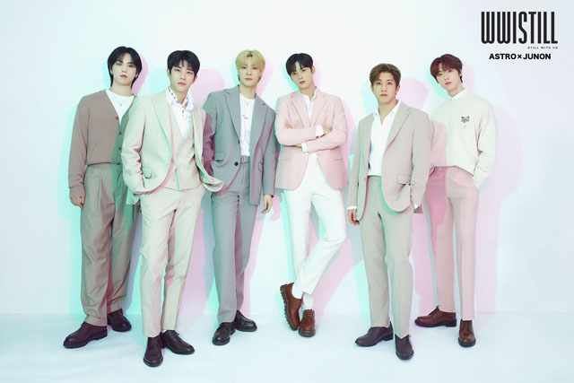 韓国男性アイドルグループASTROが、自身初となる日本版マガジンを4月22日に発売