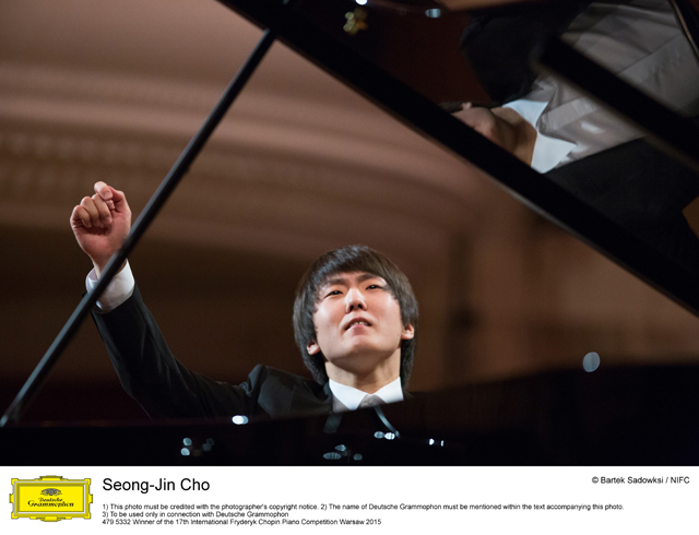 2015 年のショパン・コンクールを制した21 歳のピアニスト、チョ・ソンジンの来日公演が決定！