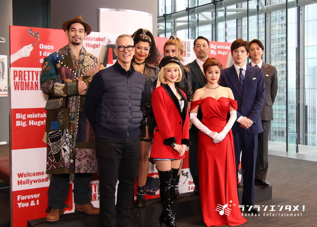 星風まどか＆田村芽実＆城田優『PRETTY WOMAN The Musical』囲み取材＆ゲネプロ開催！　「最高の愛と情熱と夢」を届ける