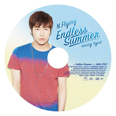N.Flying　セカンド・シングル「Endless Summer」の収録内容、そしてピクチャー・レーベル盤のデザインが公開!!!