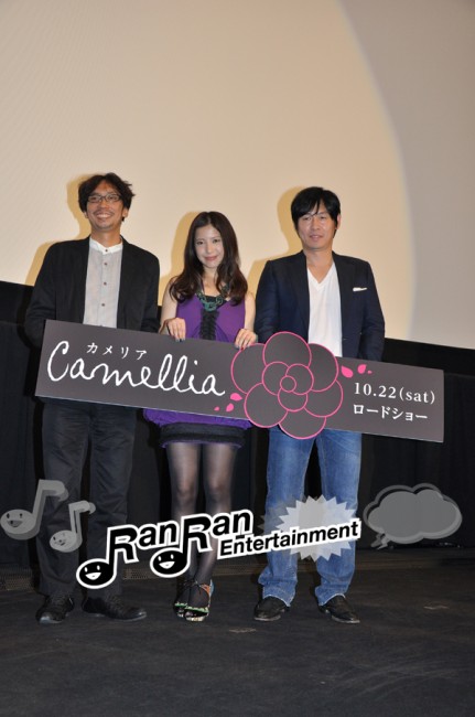 ソル・ギョング、吉高由里子が、映画『カメリア』の舞台挨拶に登壇！